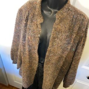 Women’s Warm Textured Oversized Sweater (Medium)